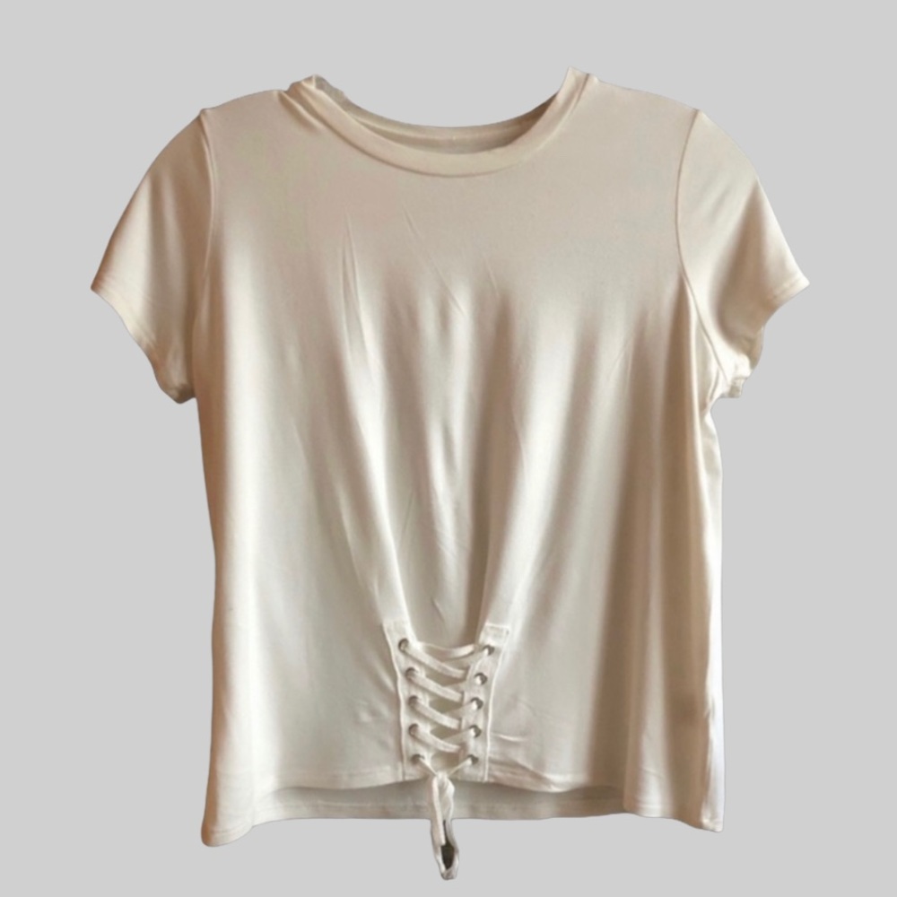 Girls' Corset Short Sleeve T-Shirt